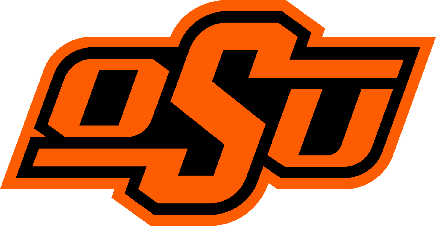 Oklahoma State Cowboys and Cowgirls NCAA Football Vinyl Decal for Car Truck Window Laptop