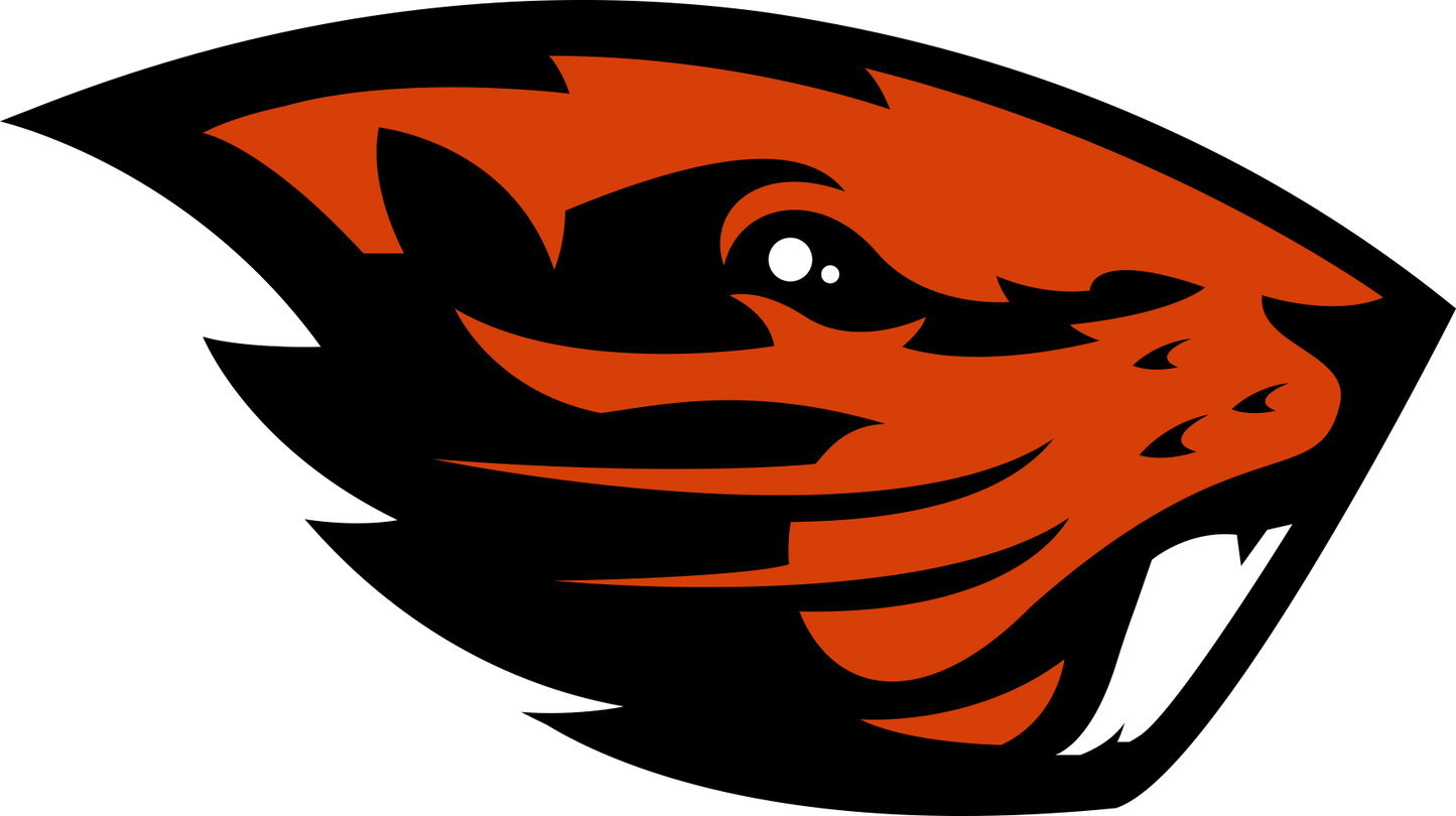 Oregon State University Beavers NCAA Football Vinyl Decal for Car Truck Window Laptop