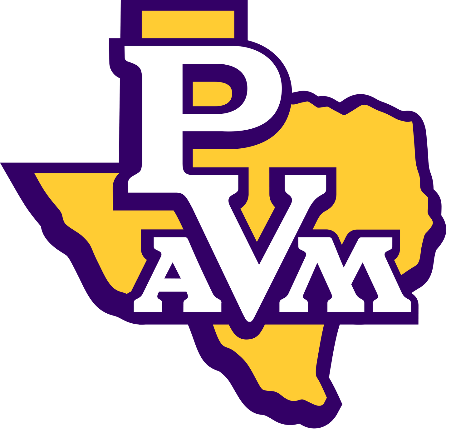 Prairie View A&M Panthers NCAA Football Vinyl Decal for Car Truck Window Laptop