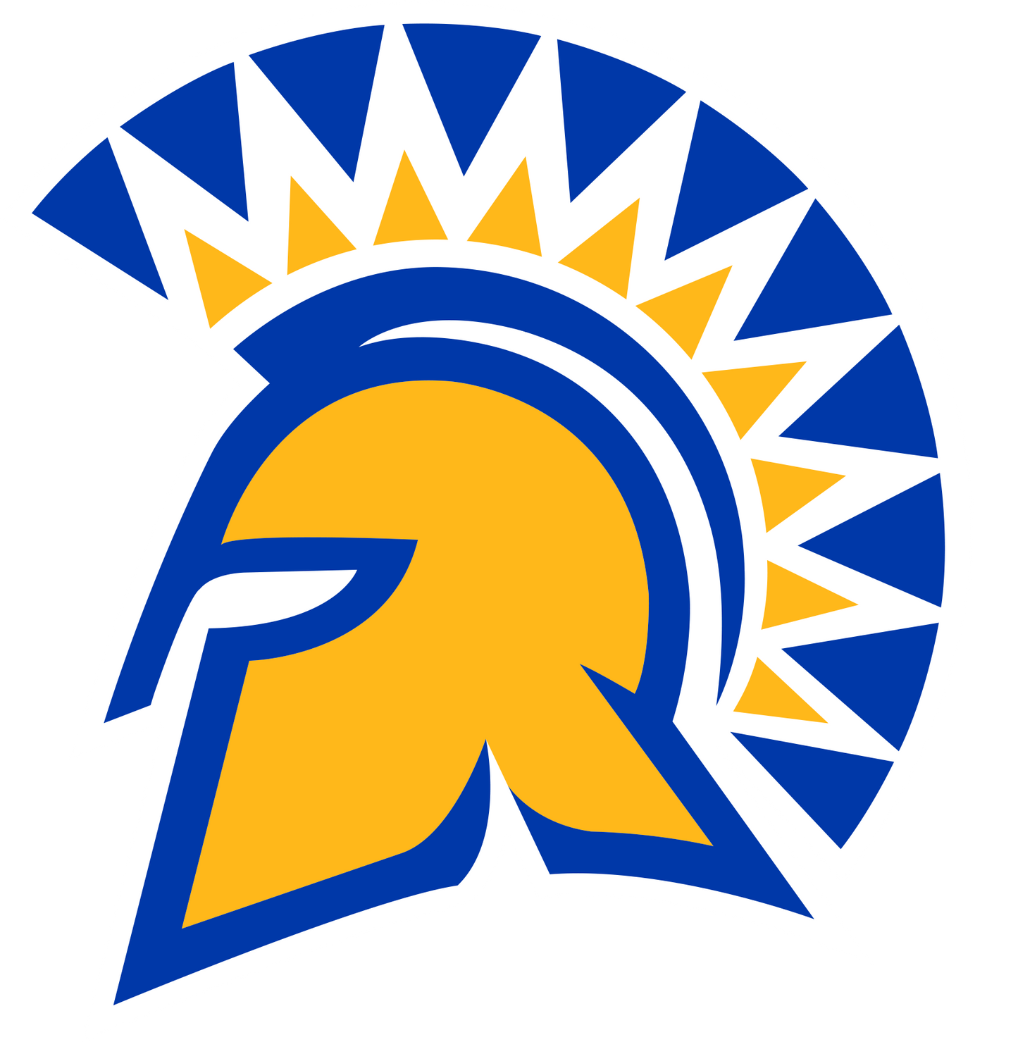 San Jose State Spartans NCAA Football Vinyl Decal for Car Truck Window Laptop