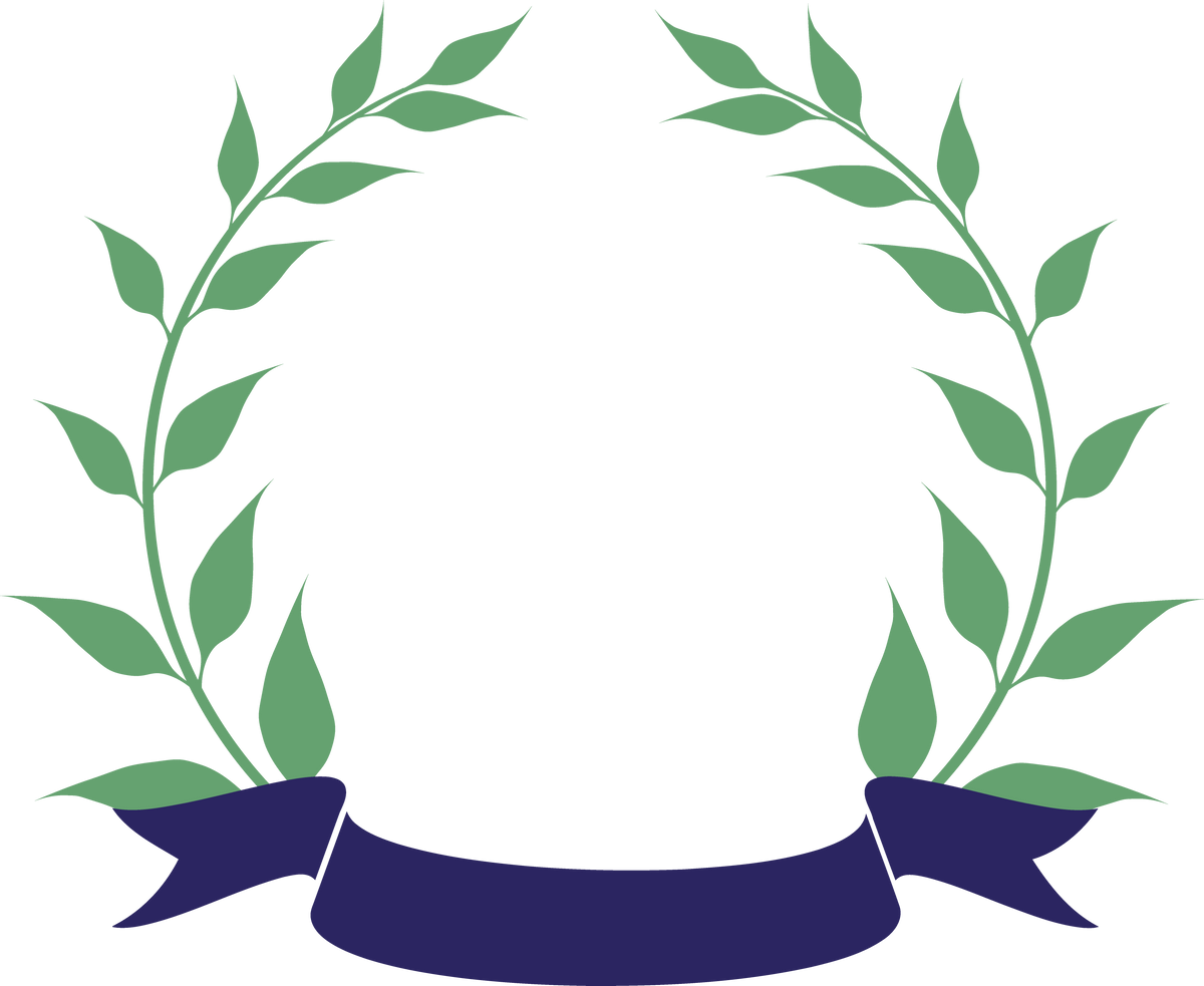 Laurel Wreath Vinyl Decal for Elegant Spaces Today | DECALS OF AMERICA