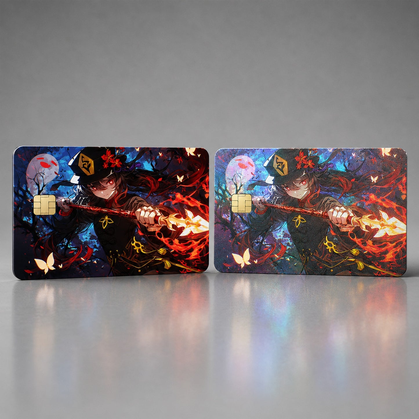 Hu Tao The Butterfly's Last Flutter Genshin Debit Card Credit Card Skin