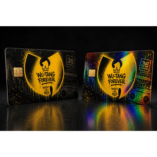 Wu-Tang Clan Credit Card Skin Hip Hop Debit Card Vinyl Sticker