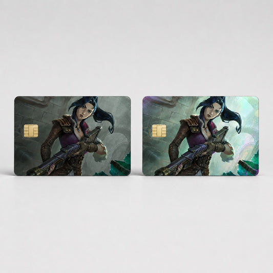 Caitlyn Undercity Investigation League of Legends Card Skin