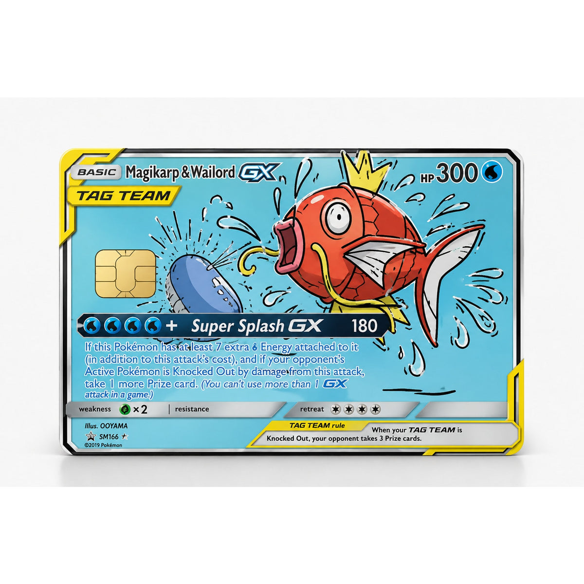 Magikarp & Wailord Pokémon Credit & Debit Card Skin