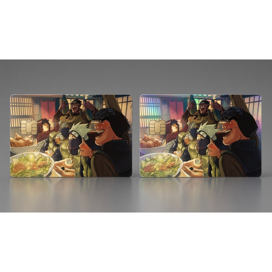 Kakashi & Konoha Izakaya Celebration Naruto Card Skin