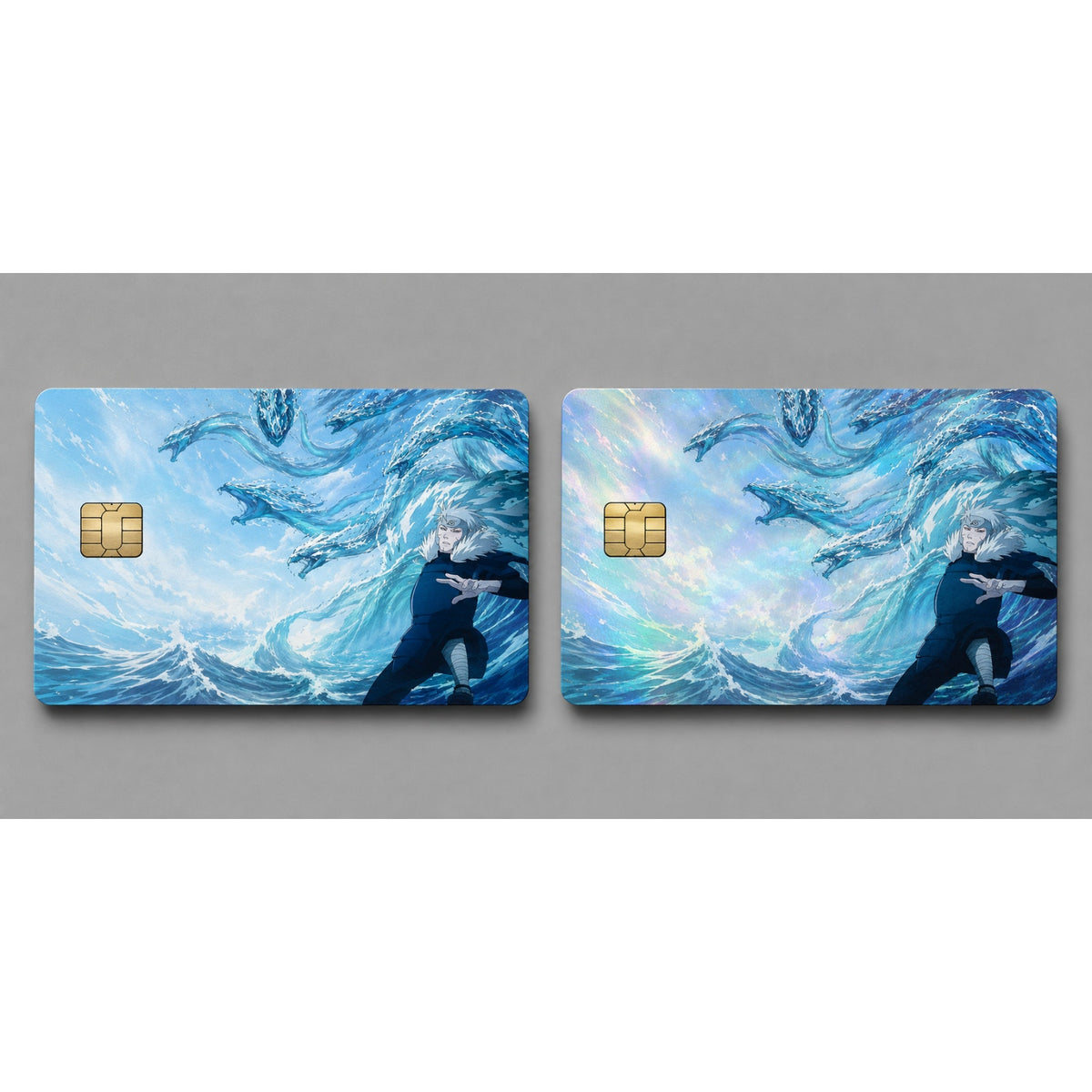 Tobirama's Water Dragon Vortex Naruto Debit Card Credit Card Skin