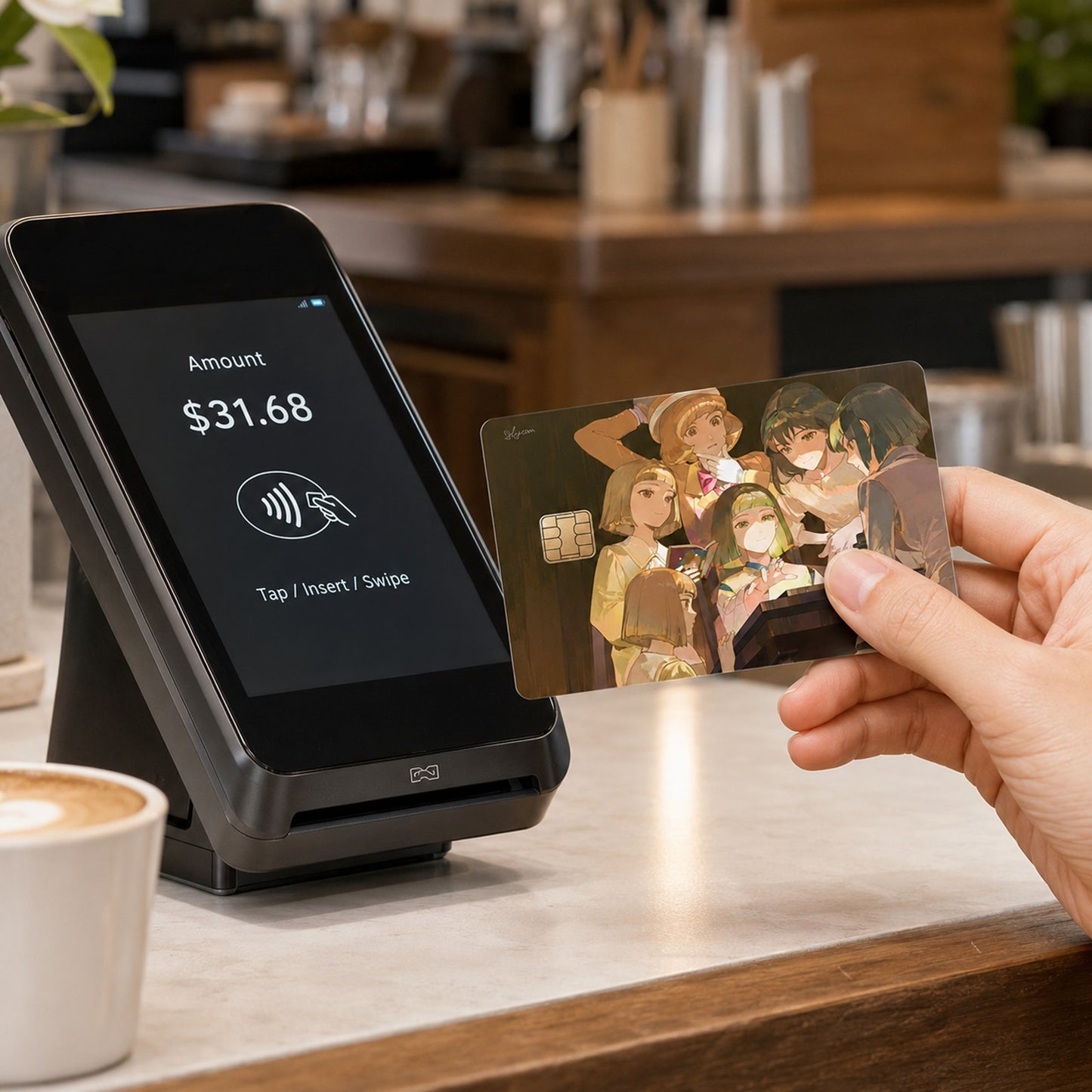 The Bob Haircut Committee Ghibli Studio Debit Card Credit Card Skin