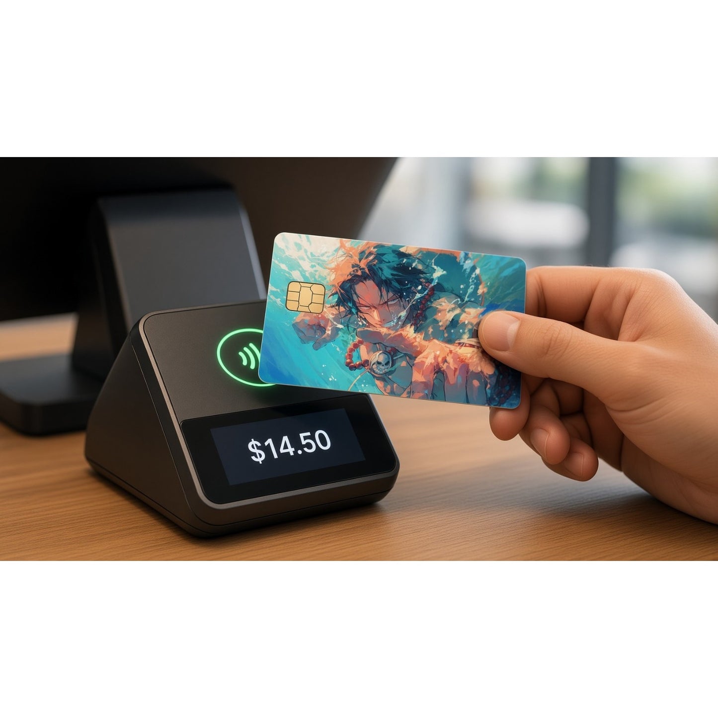 Portgas D Ace Undying Flame One Piece Debit Card Credit Card Skin