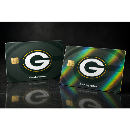Green Bay Packers Credit Debit Card Skin Decal NFL Football Vinyl Sticker Sports