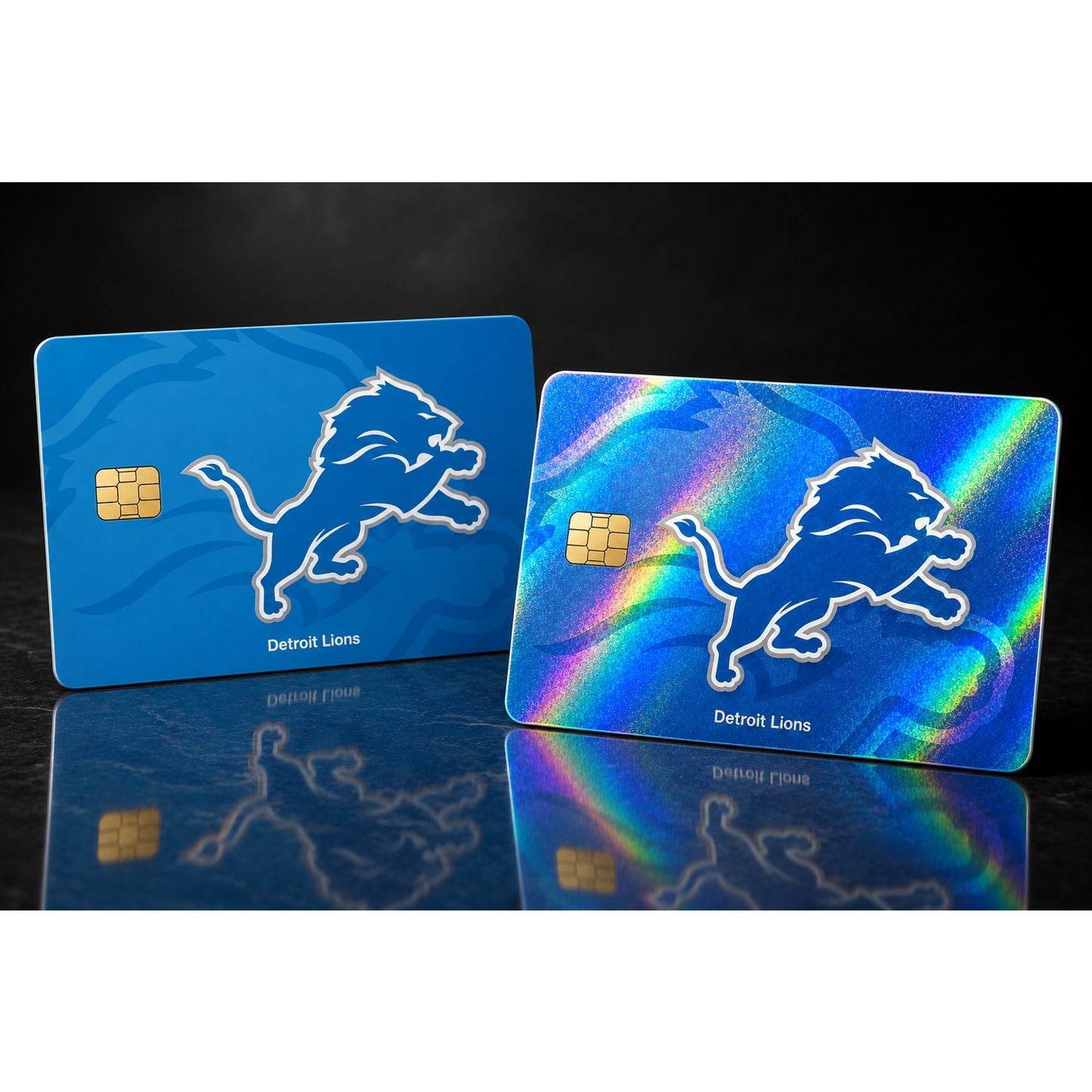 Detroit Lions Credit Debit Card Skin Decal NFL Football Vinyl Sticker Sports