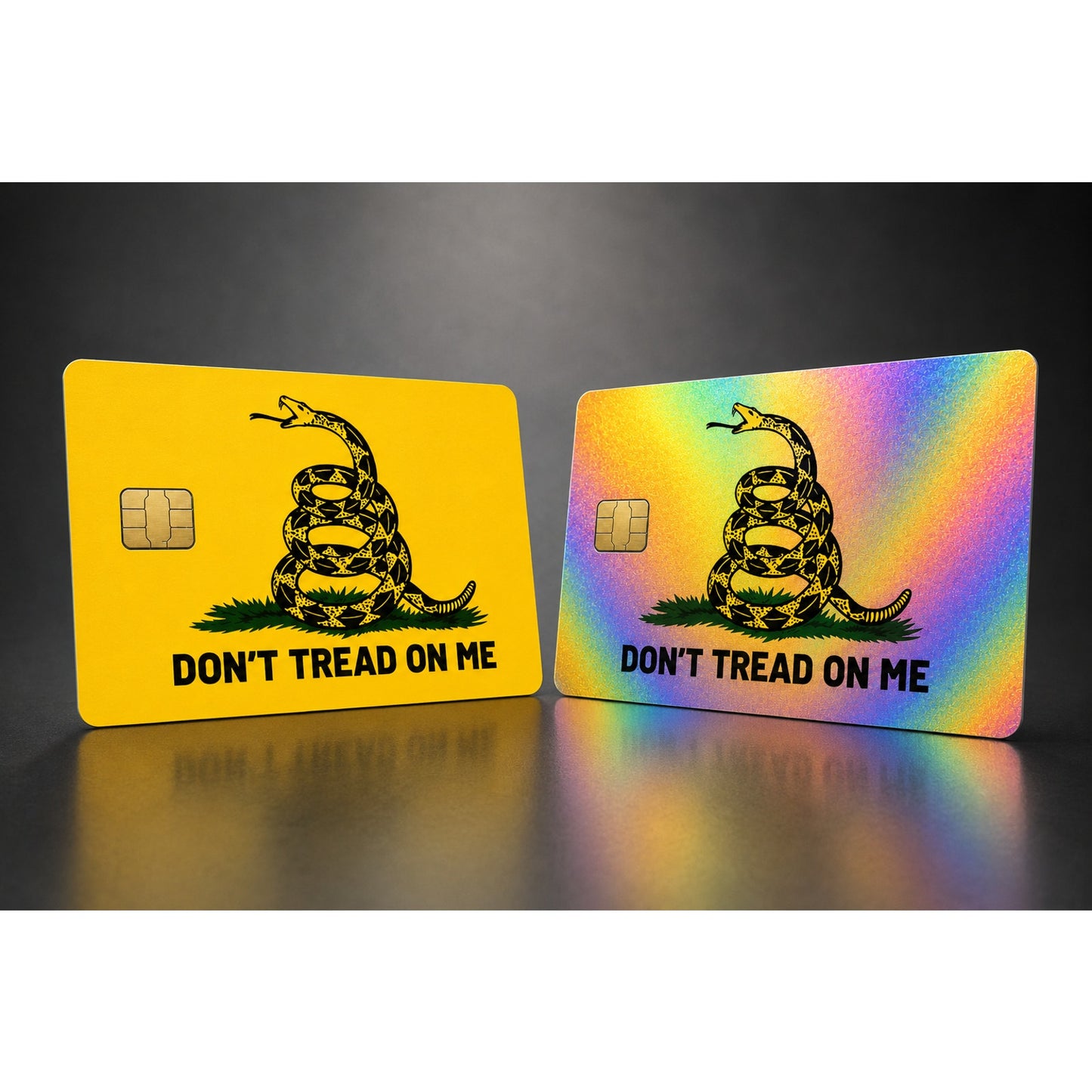 Don't Tread On Me Gadsden Flag Debit Card Credit Card Skin Sticker Vinyl Cover