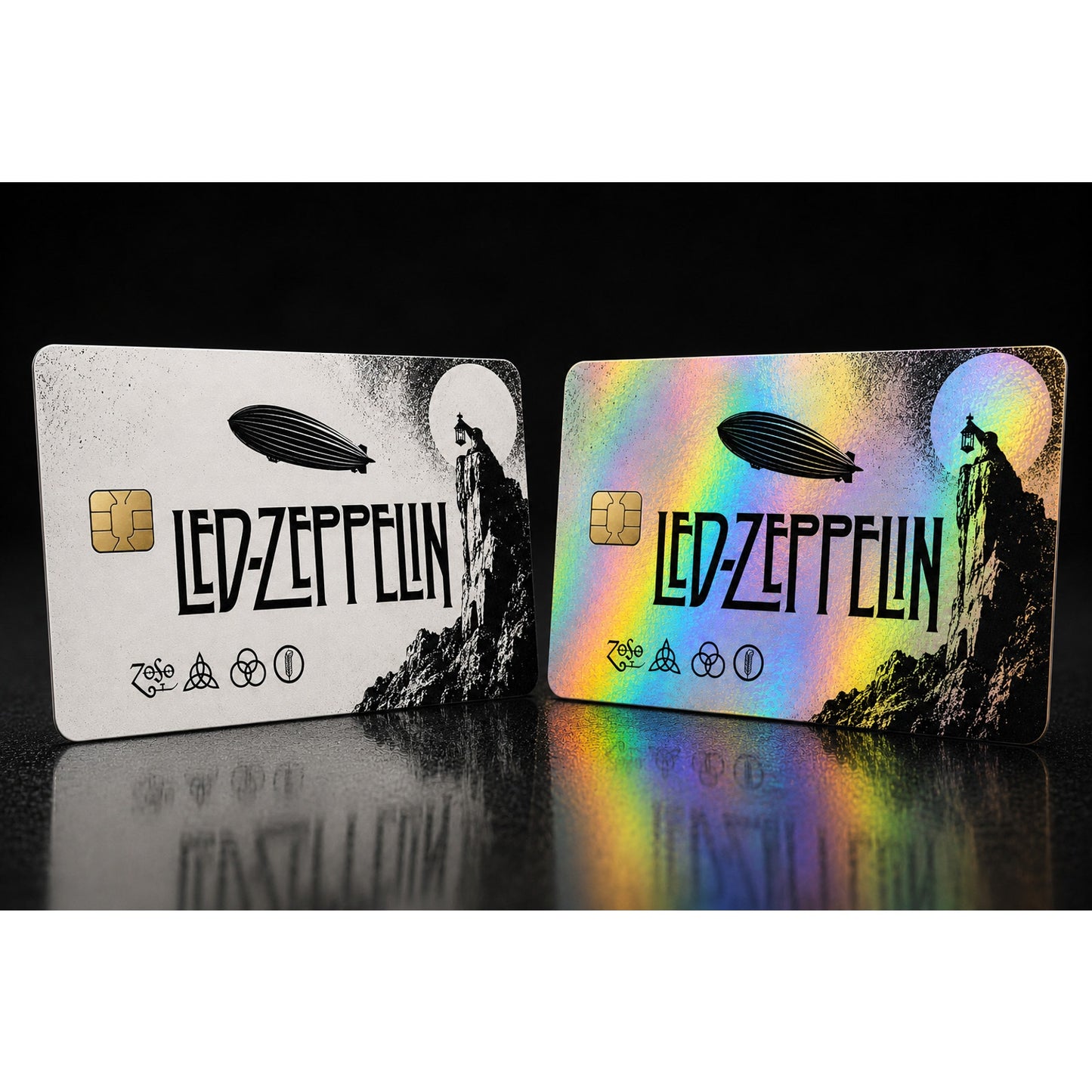 Led Zeppelin Credit Card Skin Classic English Rock Debit Card Vinyl Sticker