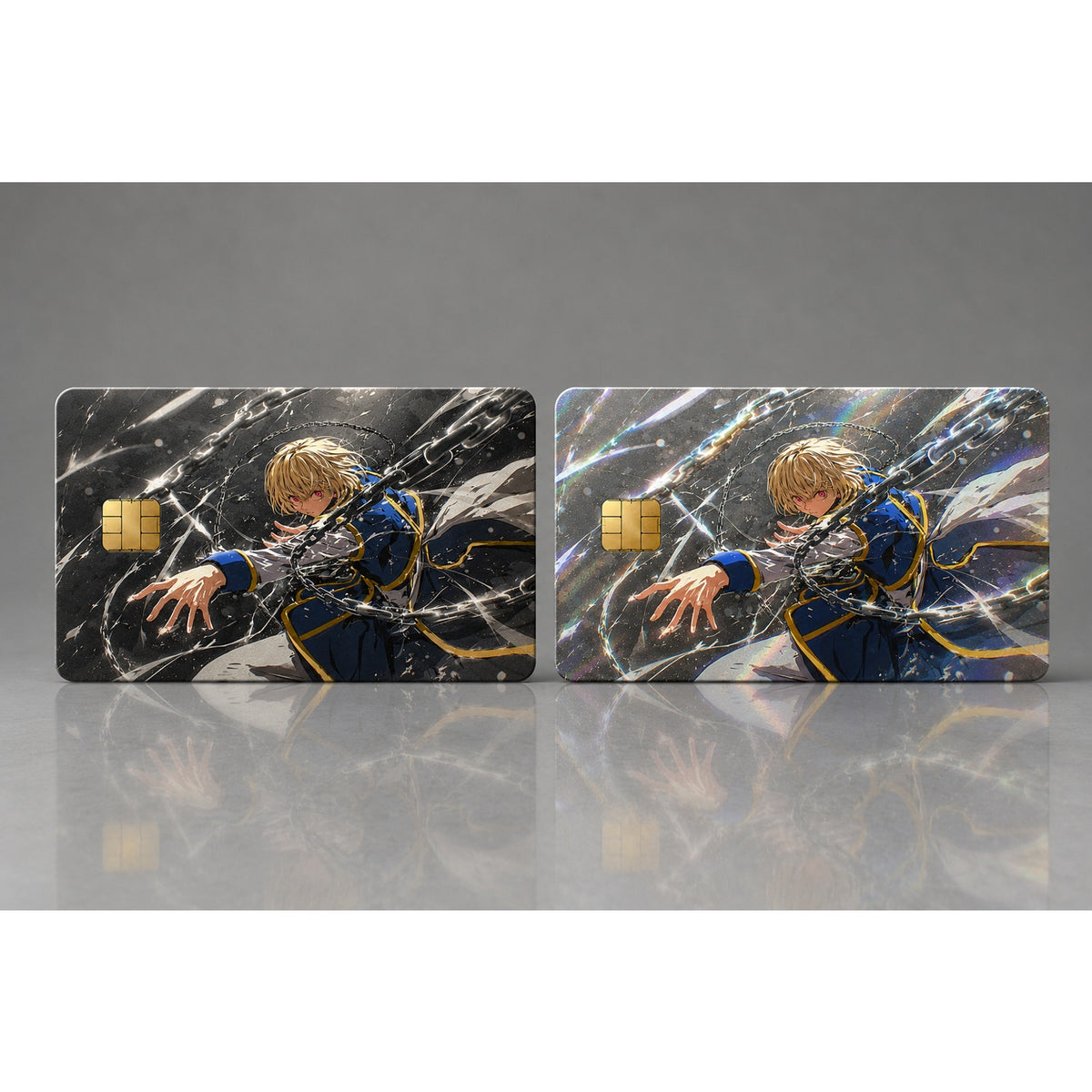 Kurapika Scarlet Eyes Chains Hunter x Hunter Debit Card Credit Card Skin