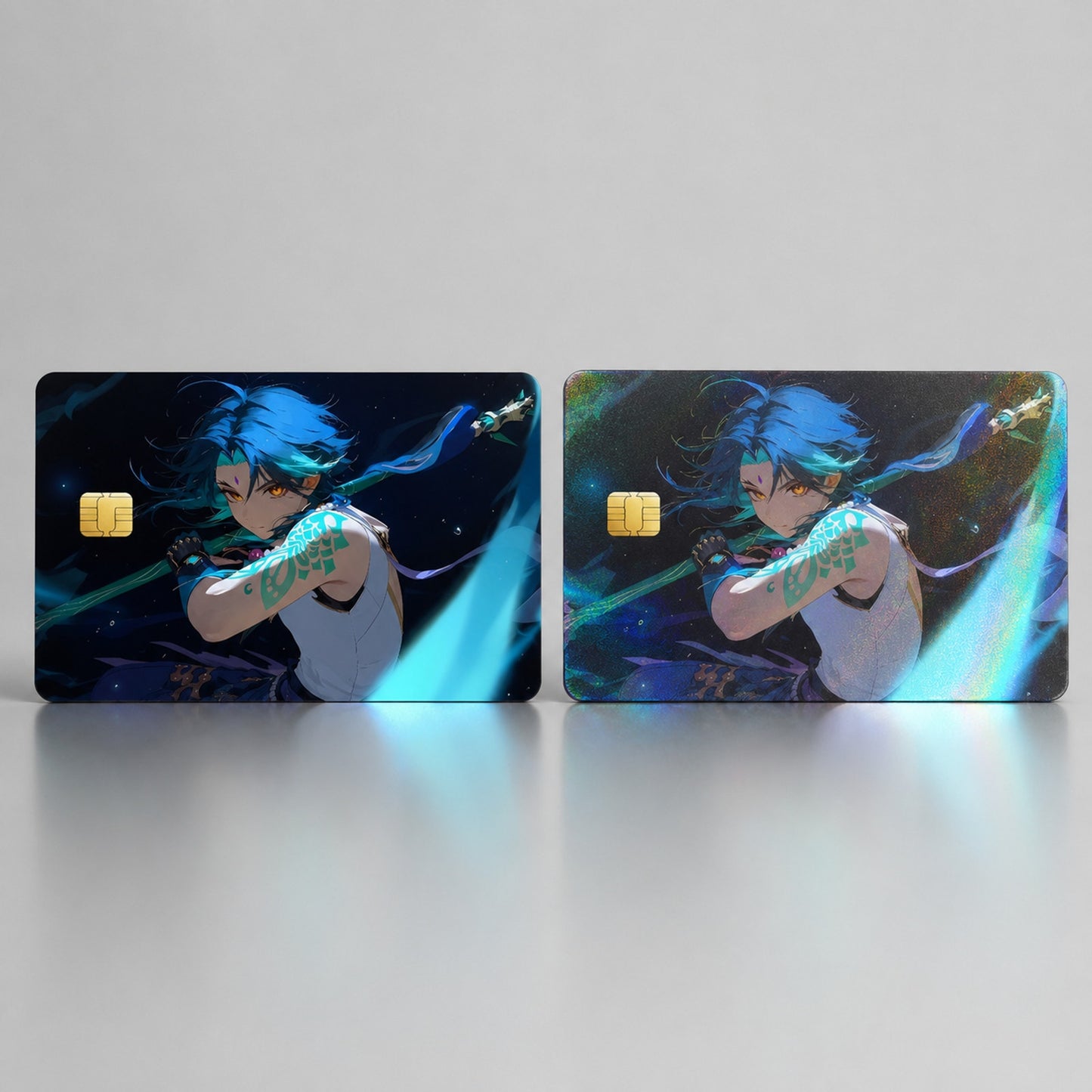 Xiao and the Luminous Abyss Genshin Debit Card Credit Card Skin Vinyl Sticker