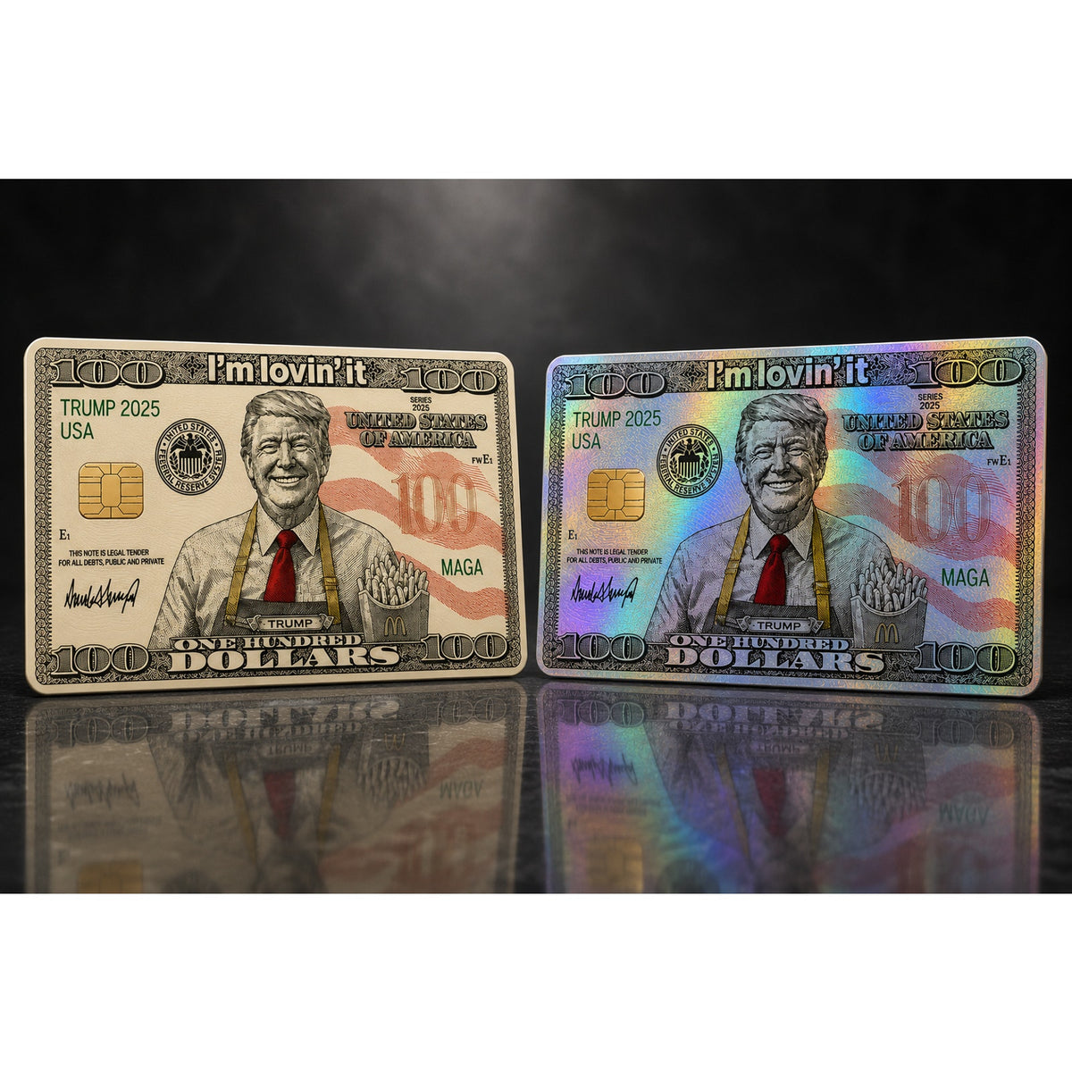 Donald Trump Credit Card Skin I’m Lovin’ It Vinyl Wrap