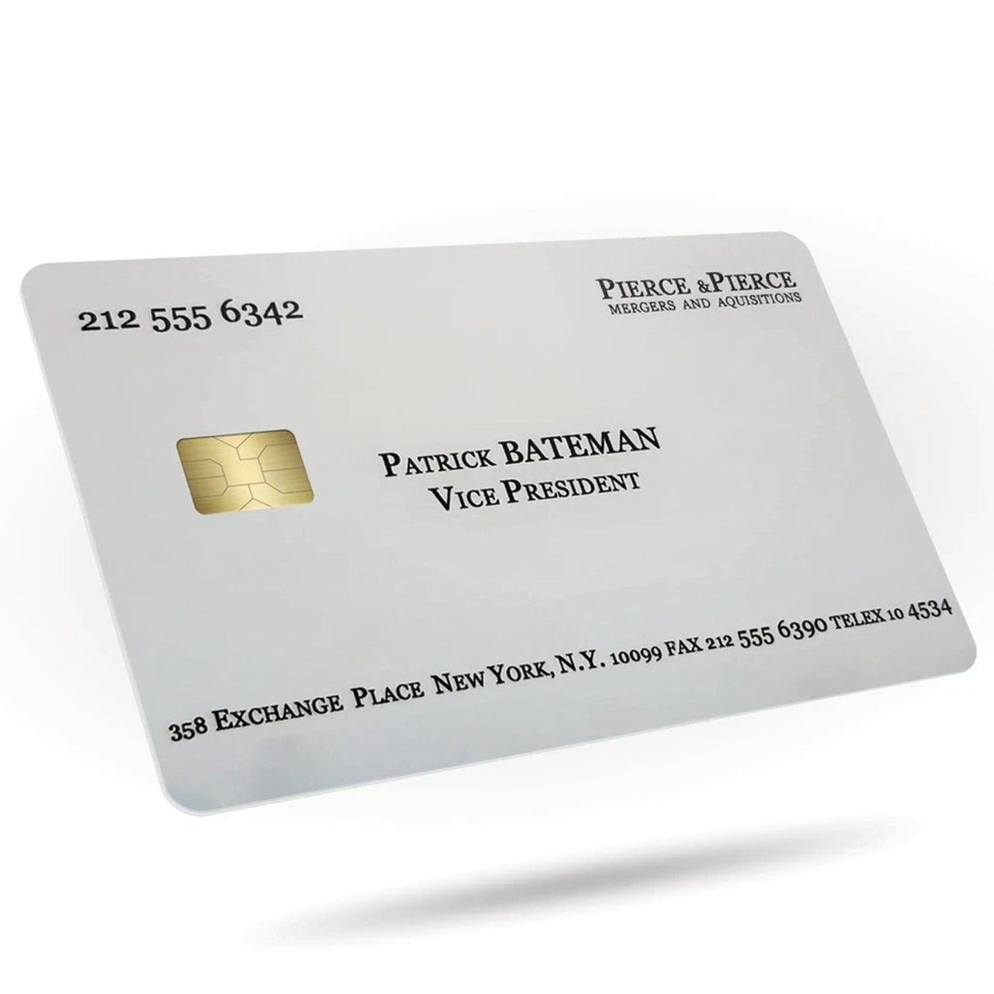 Patrick Bateman Credit Card Skin American Psycho Debit Sticker Decal Wrap