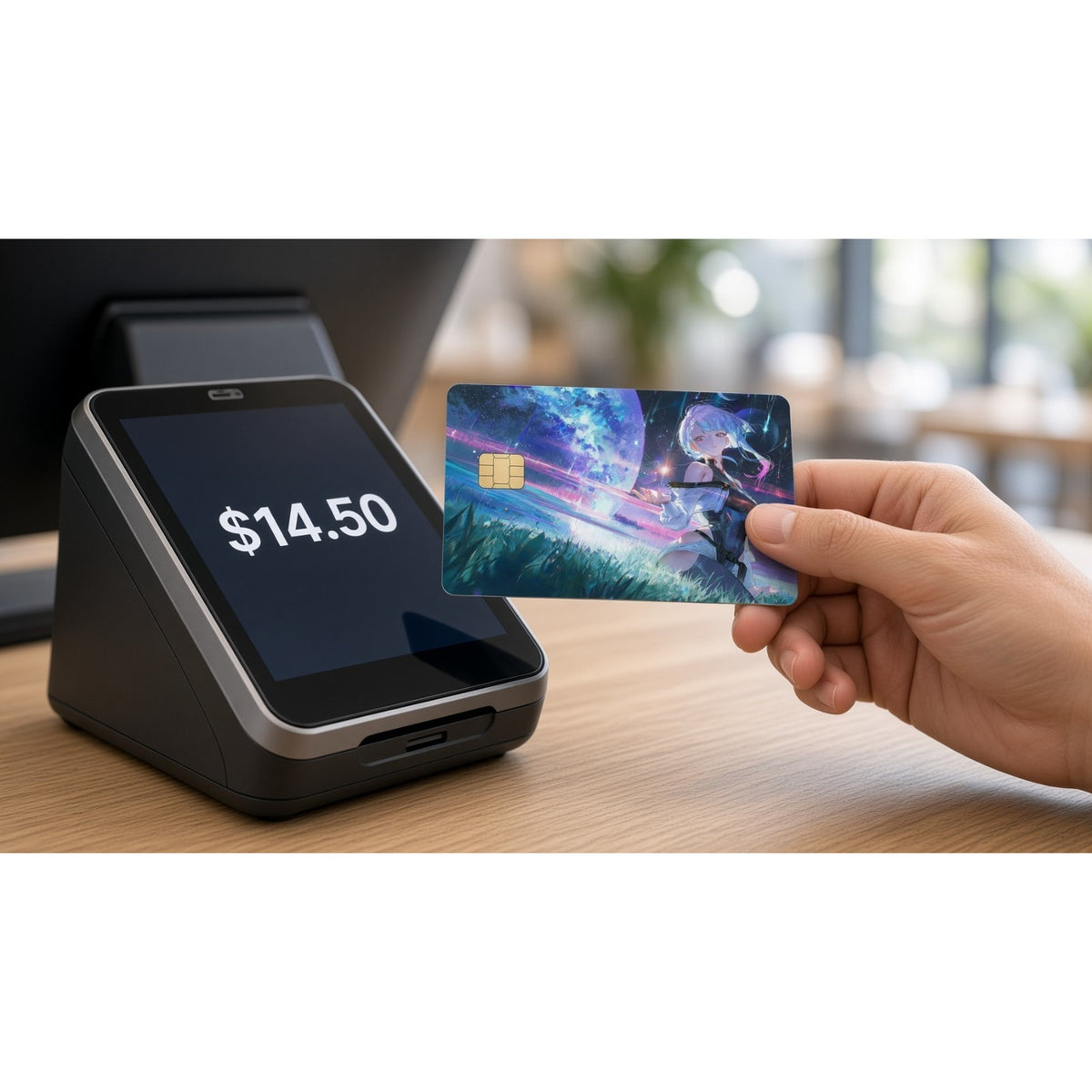 Lucy Cosmic Data Stream CyberPunk Debit Card Credit Card Skin