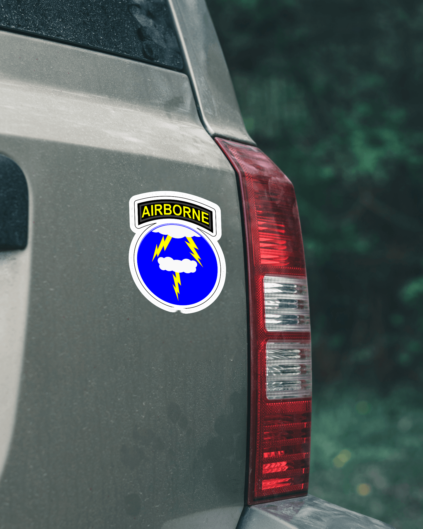 21st Airborne Division Phantom Patch U.S. Army Military vinyl decal for car, truck, window or laptop