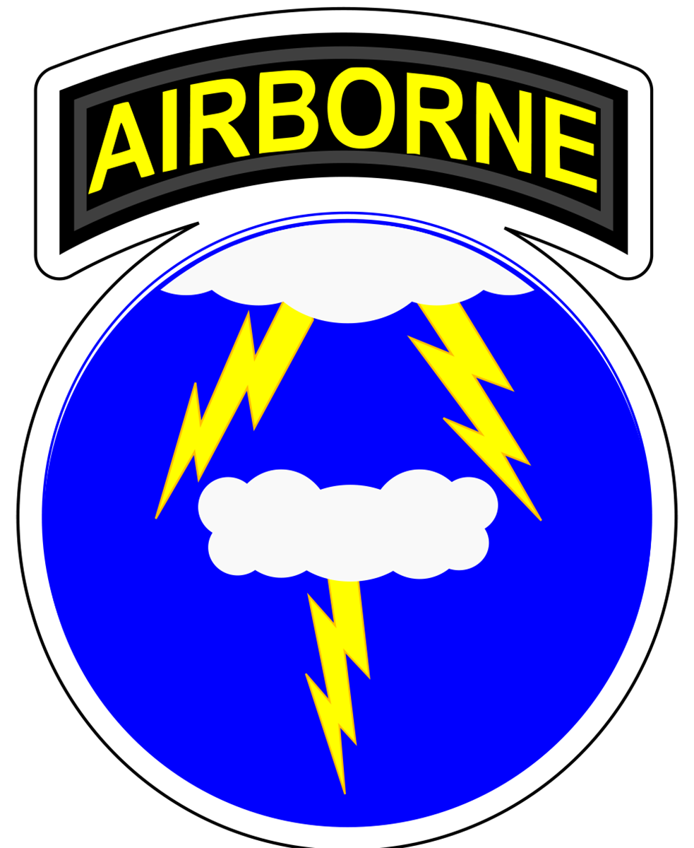 21st Airborne Division Phantom Patch U.S. Army Military vinyl decal for car, truck, window or laptop - DECALS OF AMERICA