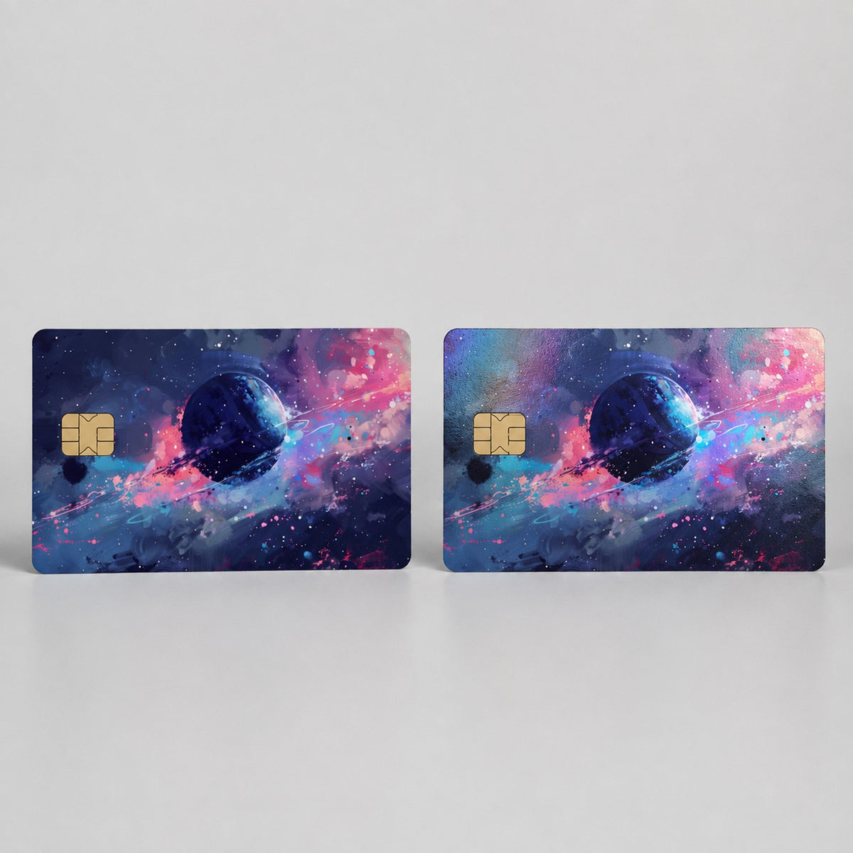 Painted Cosmos Planet Space Luxury DesignDebit Card Credit Card Skin