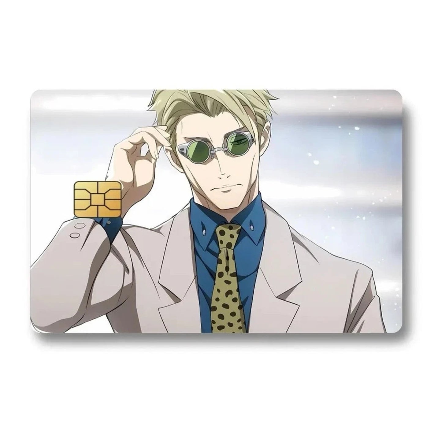 Anime Jujutsu Kaisen Kento Nanami Credit Card Cover Vinyl Skin Sticker