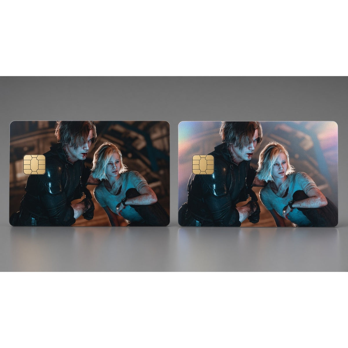 Leon Grace No Way Out Survival Resident Evil Requiem Debit Card Credit Card Skin