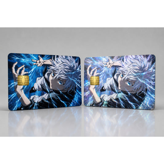 Unleashing Lightning Energy Killua HunterXHunter Debit Card Credit Card Skin