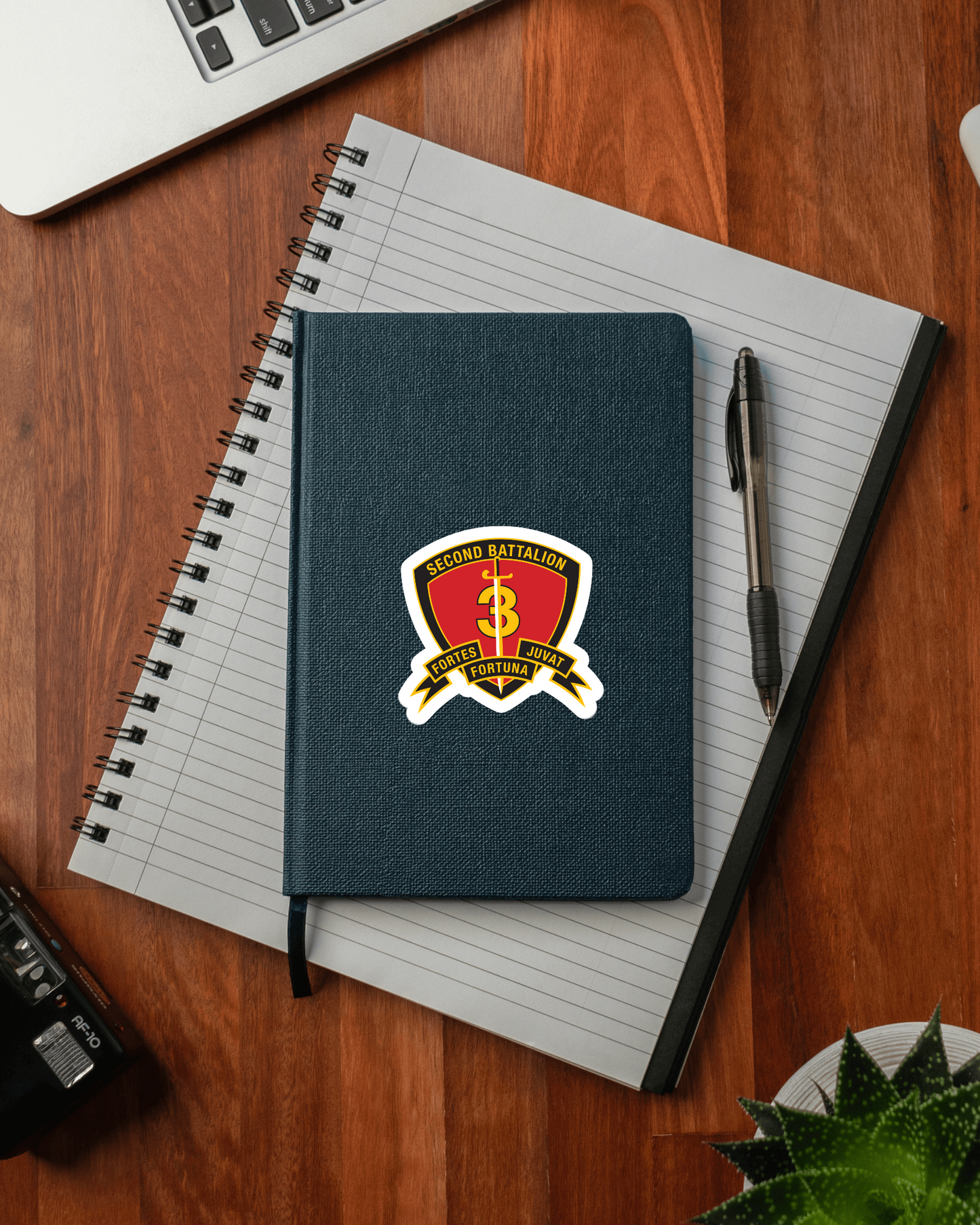 USMC 2nd Battalion 3rd Marine Insignia Patch vinyl decal for car, truck, window or laptop U.S. Marine Military