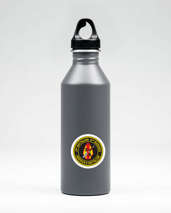 USMC 2nd Battalion 8th Marines Vinyl Decal: Sharp Look | DECALS OF AMERICA
