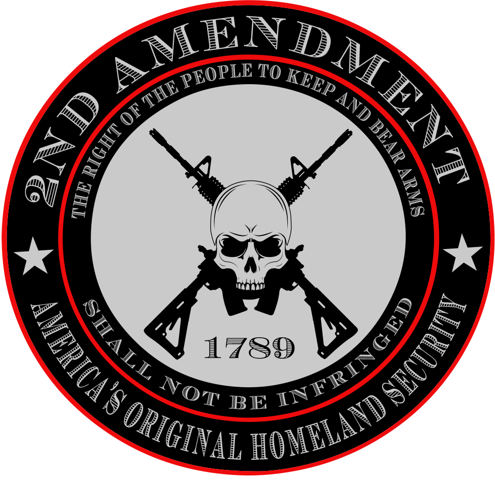 Gun Rights Bumper Sticker 2nd Amendment Logo Gun Rights Vinyl Decal Sticker – DECALS OF AMERICA