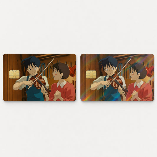 Seiji Shizuku First Violin Symphony Concrete Roads Ghibli Credit Card Skin