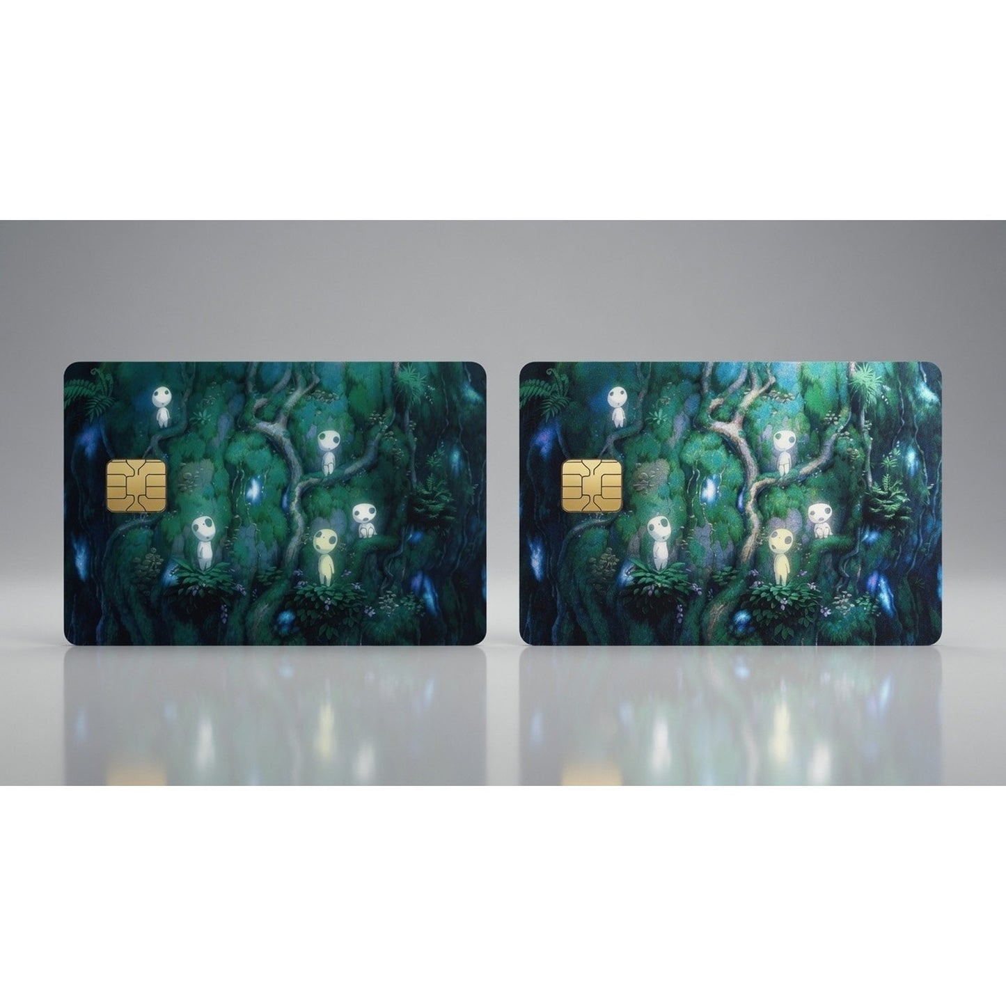 Princess Mononoke Several Kodama Mossy Ghibli Studio Debit Card Credit Card Skin