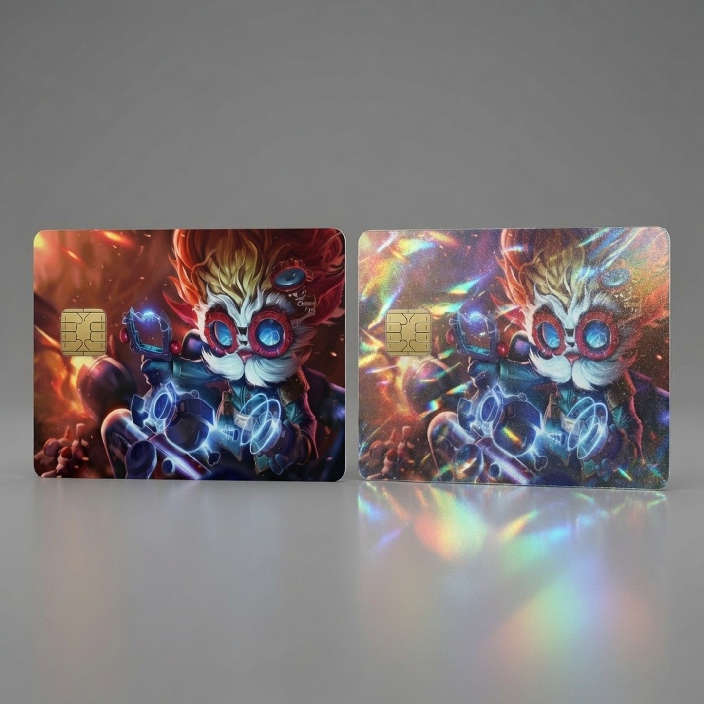 Heimerdinger The Hextech Overdrive League of Legends Debit Card Credit Card Skin