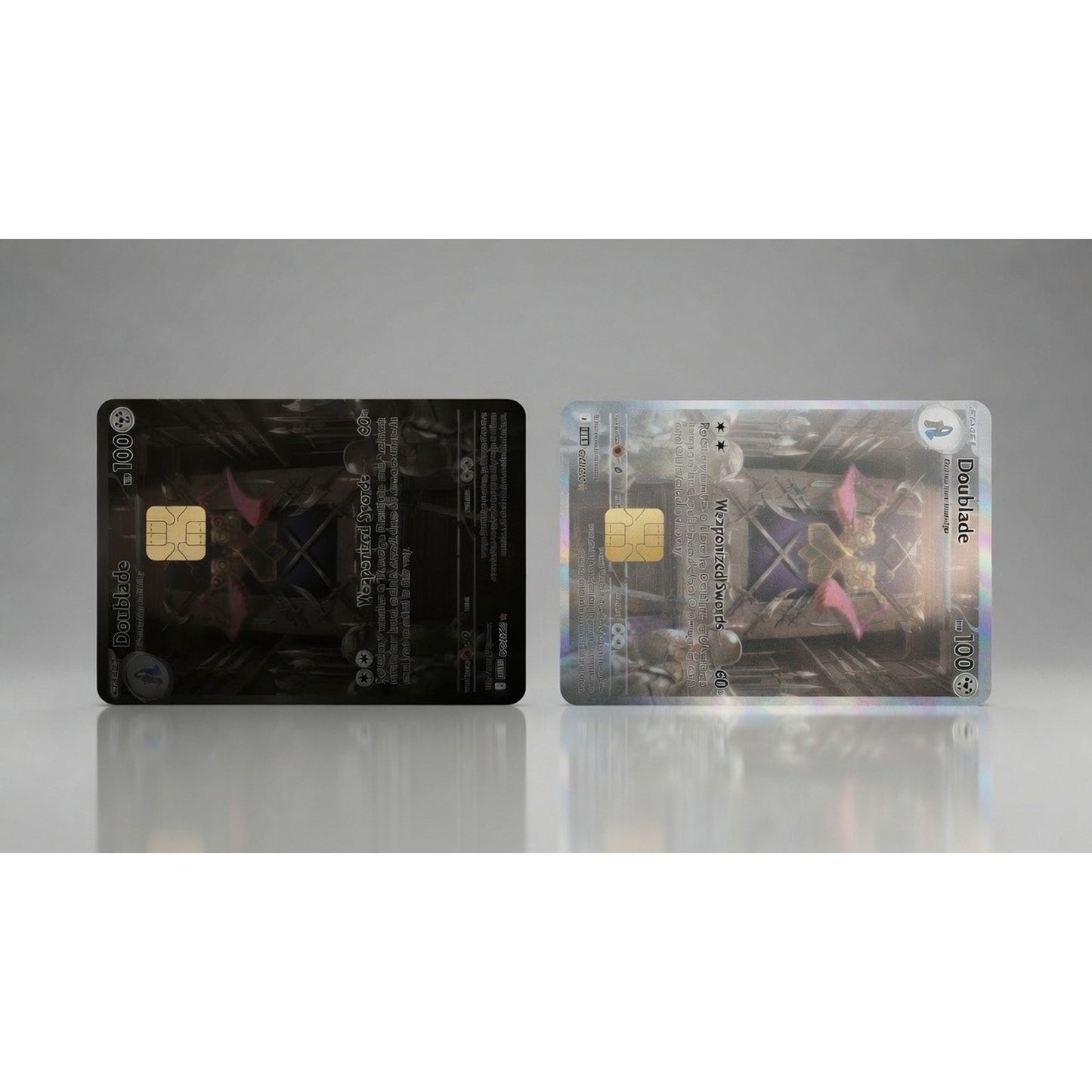 Pokémon Doublade Blade Arsenal Debit Card Credit Card Skin Vinyl Sticker