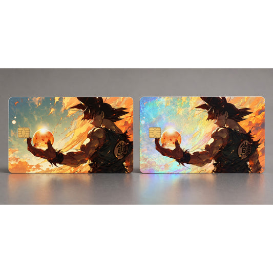 Son Goku's Ultimate Wish Achieved Dragon Ball Z Debit Card Credit Card Skin