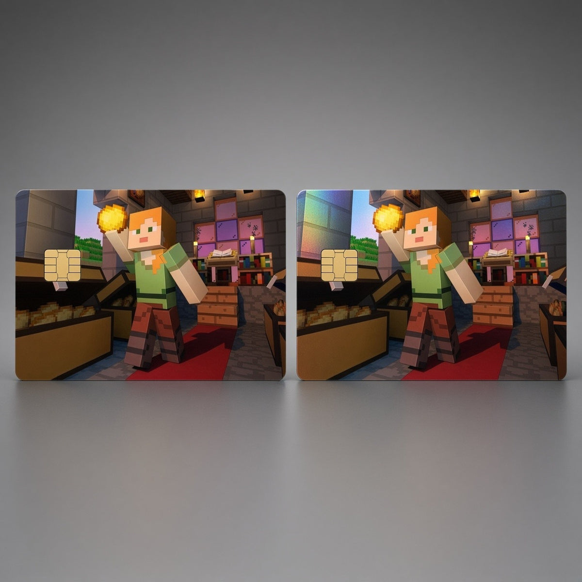 Alex’s Golden Potato Harvest Celebration Mine Craft Debit Card Credit Card Skin