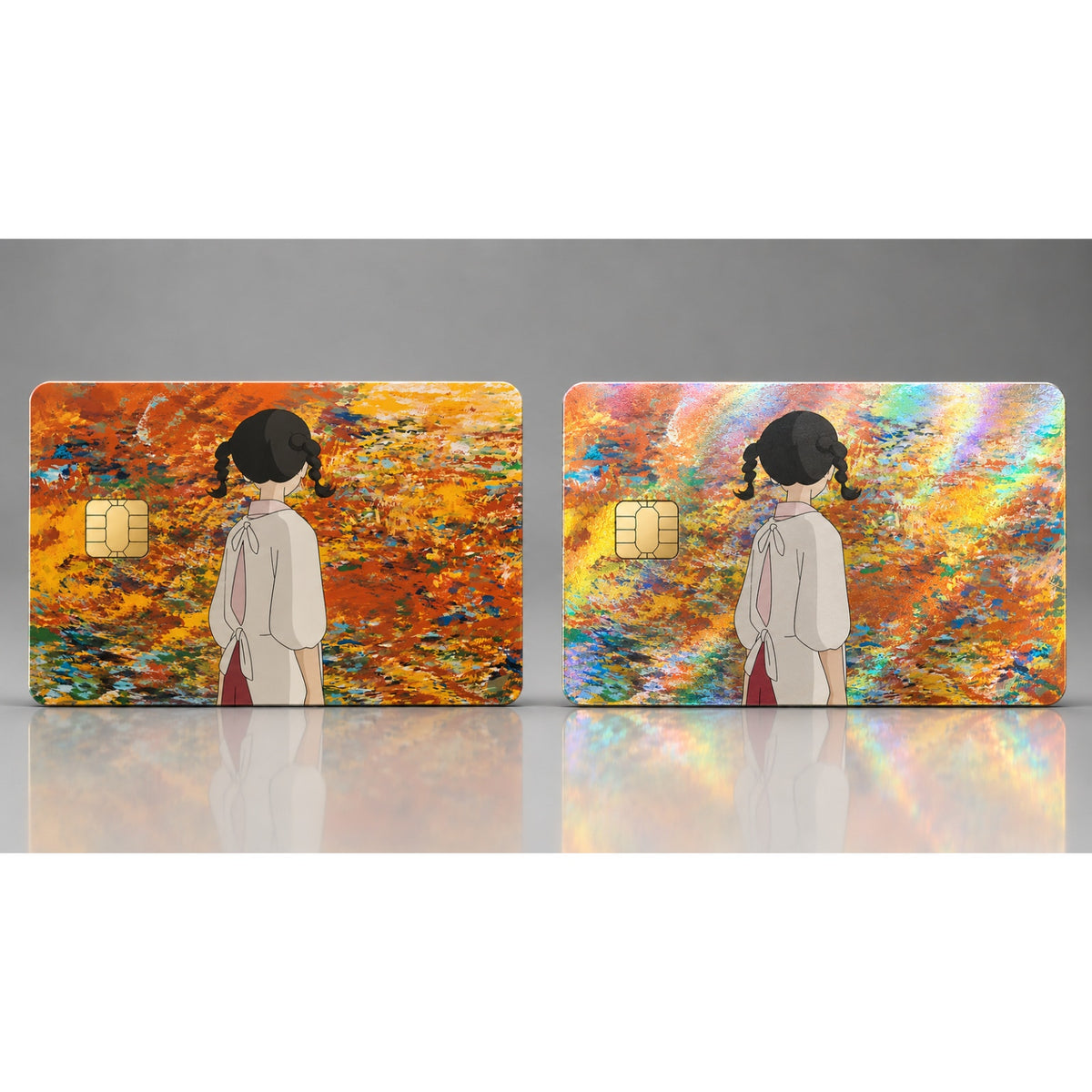 Umi Poppy Hill Painting Credit Card Skin