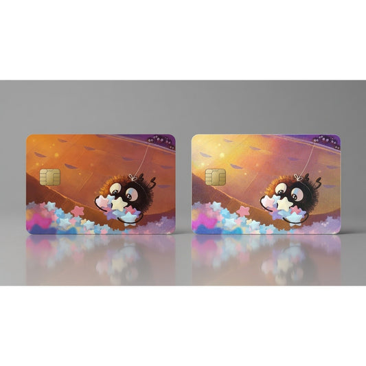 Soots Stealing Stars Spirited Away Ghibli Studio Debit Card Credit Card Skin