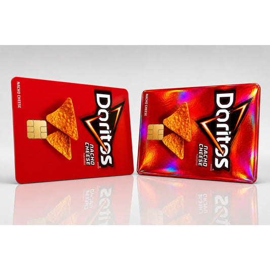 Doritos Nacho Cheese Snack Bag Credit Card Skin Vinyl Sticker Debit Card Wrap