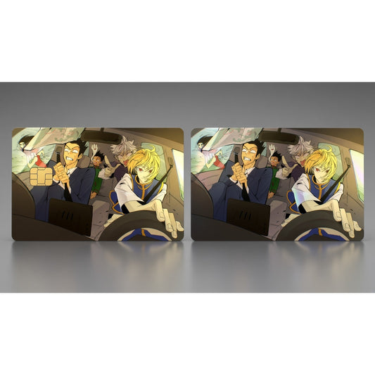 Kurapika Hunter Crew Credit Card Skin | Chaotic Commute