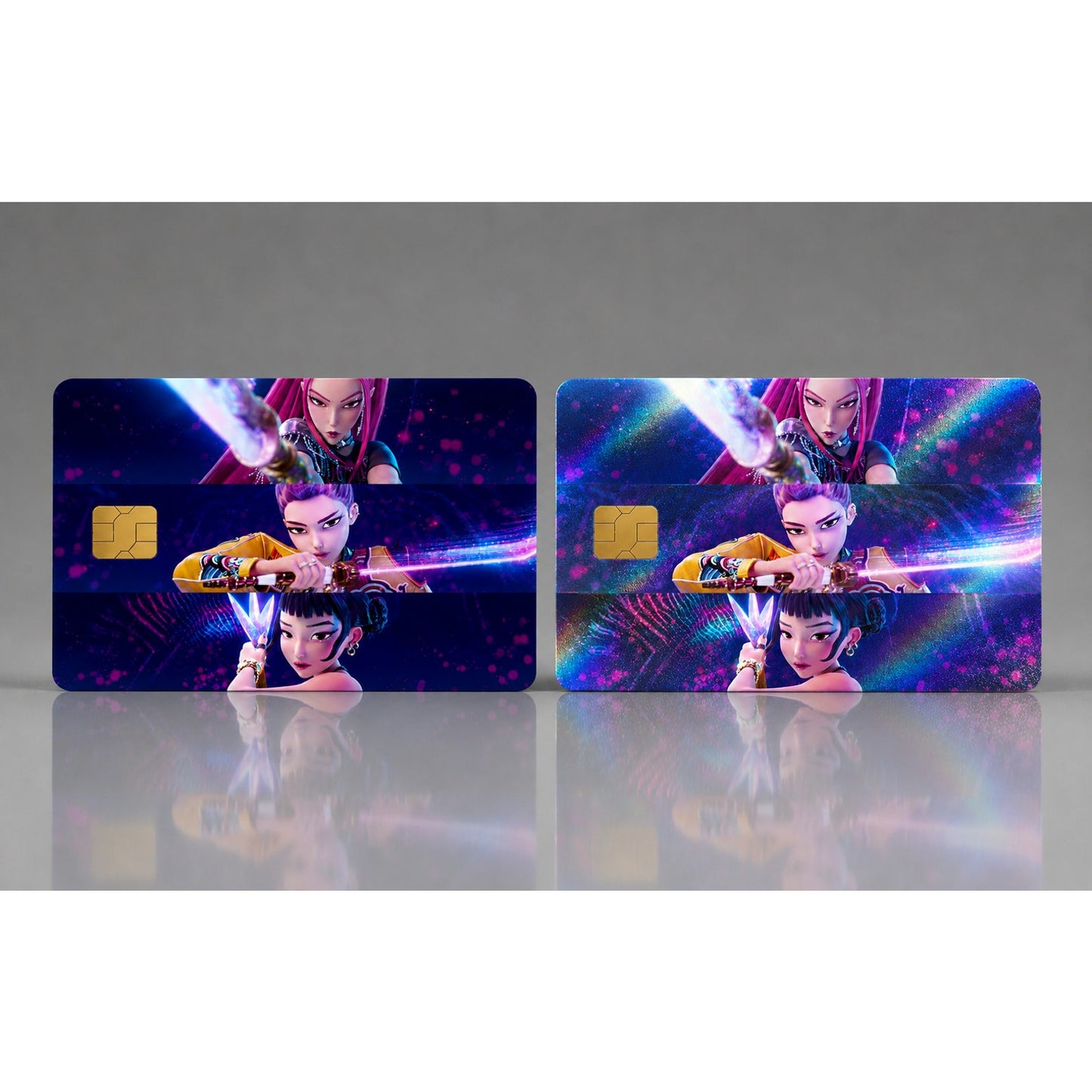 Opening Scene K-pop Demon Hunters HUNTR/X Huntrix Debit Card Credit Card Skin