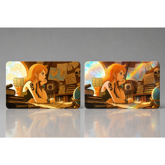Nami Cartography Study One Piece Credit & Debit Card Skin