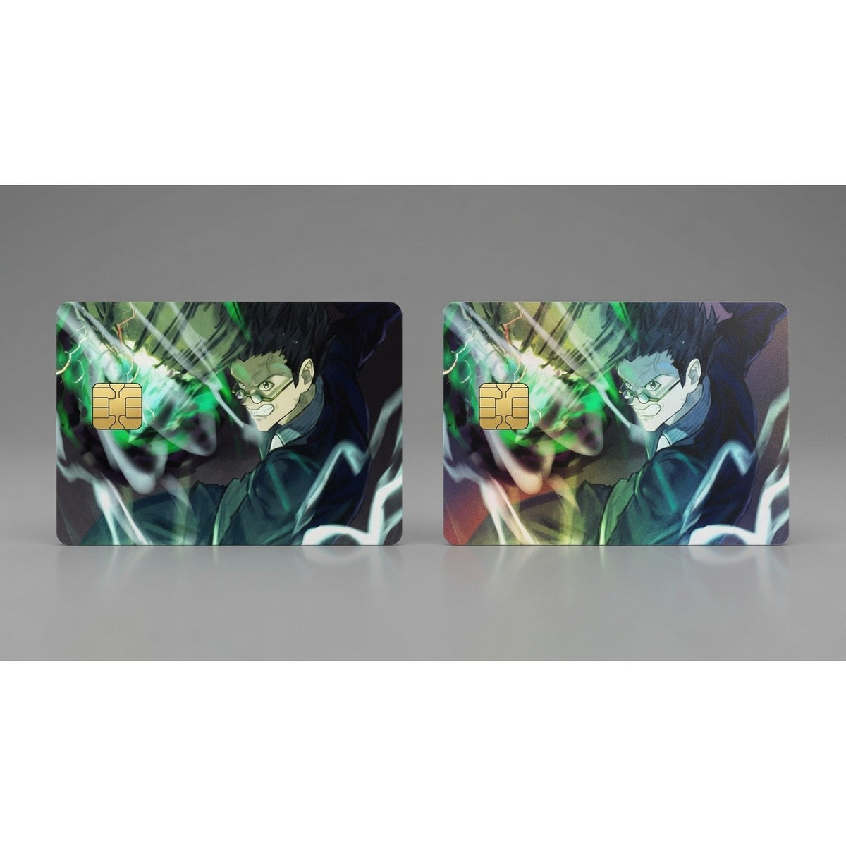Leorio's Unyielding Punch HunterXHunter Debit Card Credit Card Skin