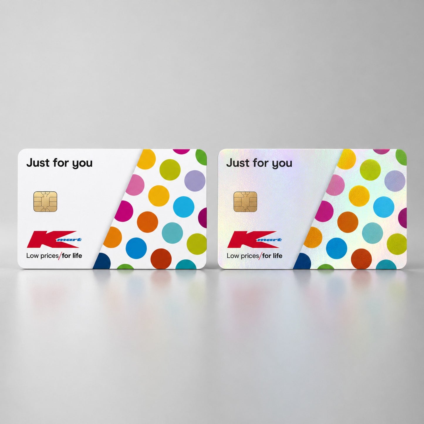 Just For You Colorful Discount Store Gift Card Funny Debit Card Credit Card Skin