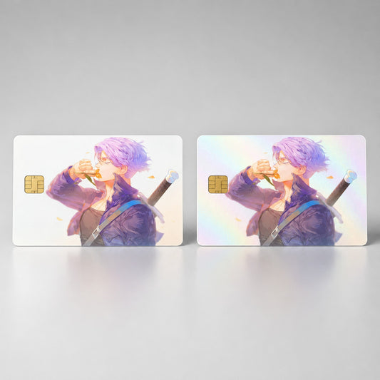 Trunks' Soft Grace Dragon Ball Z Debit Card Credit Card Skin
