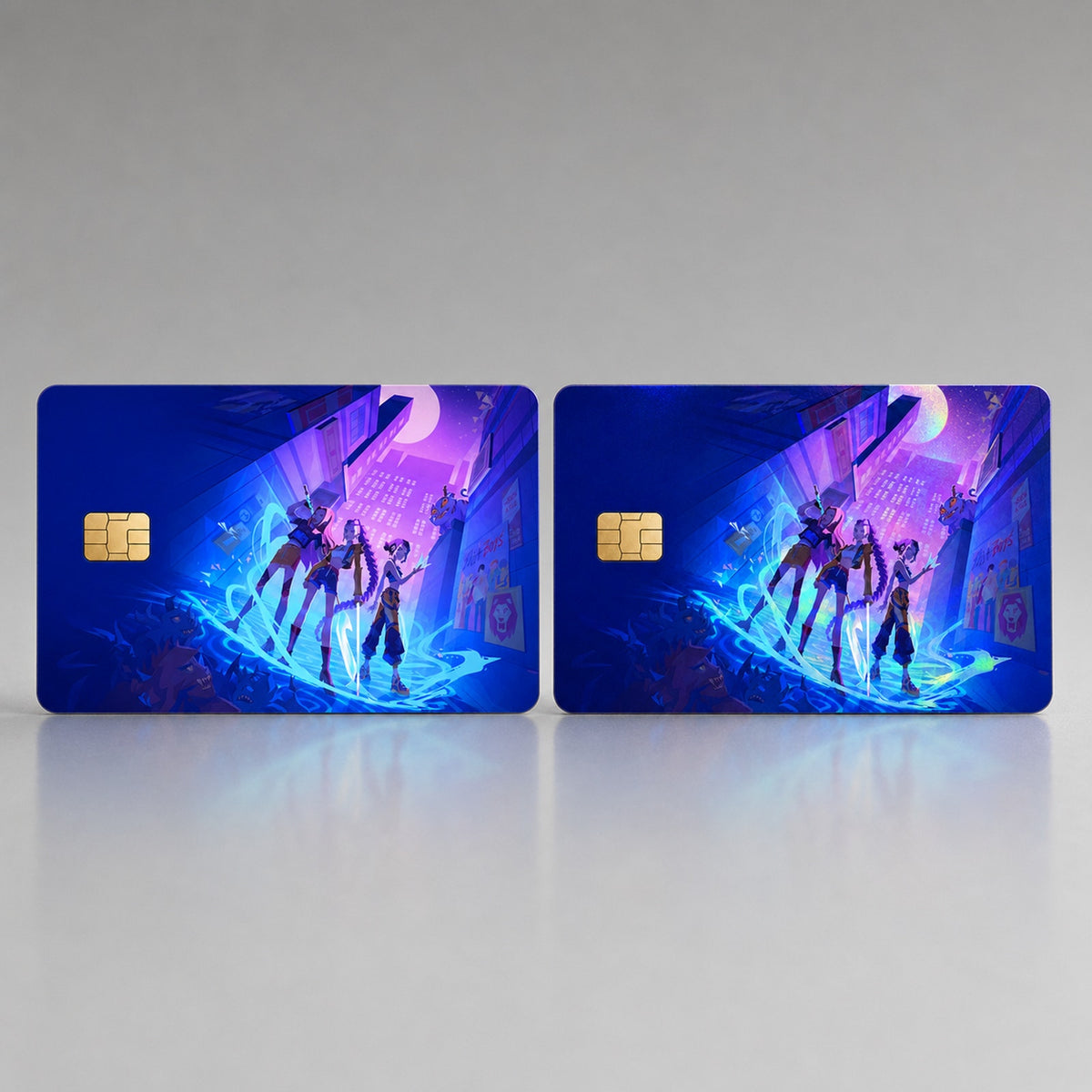 HUNTRX's All-Out Alleyway Attack Debit Card Credit Card Skin