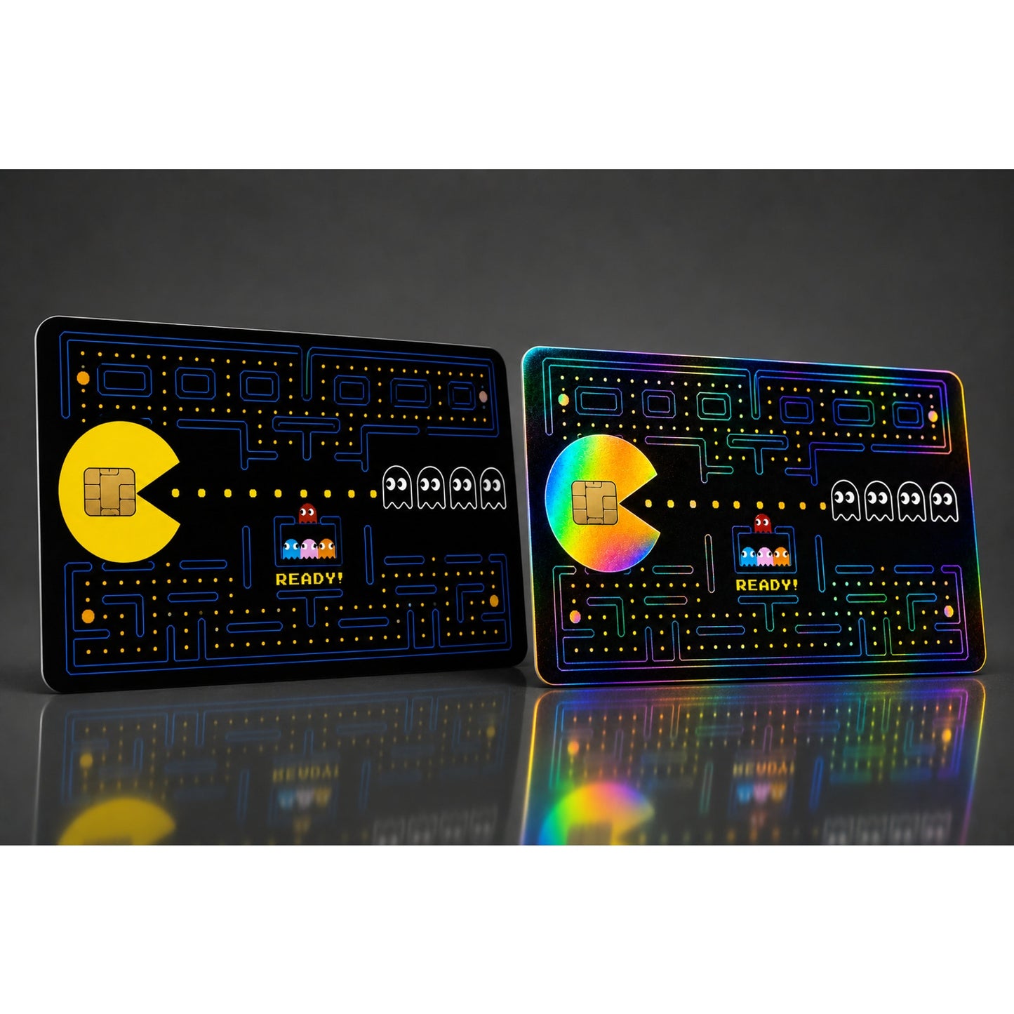 Pac-Man Retro Game Arcade Design Debit / Credit Card Skin Sticker Decal