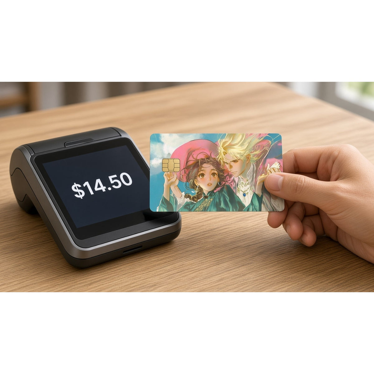 Howl & Sophie's Skyward Walk Ghibli Studio Debit Card Credit Card Skin