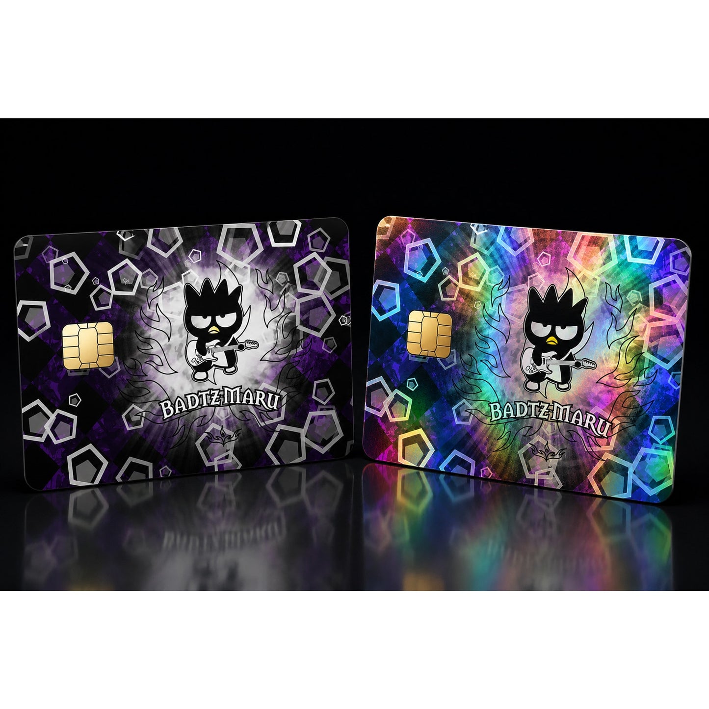 Badtz Maru Guitar Credit Card Skin Debit Card Vinyl Sticker Kawaii Wrap